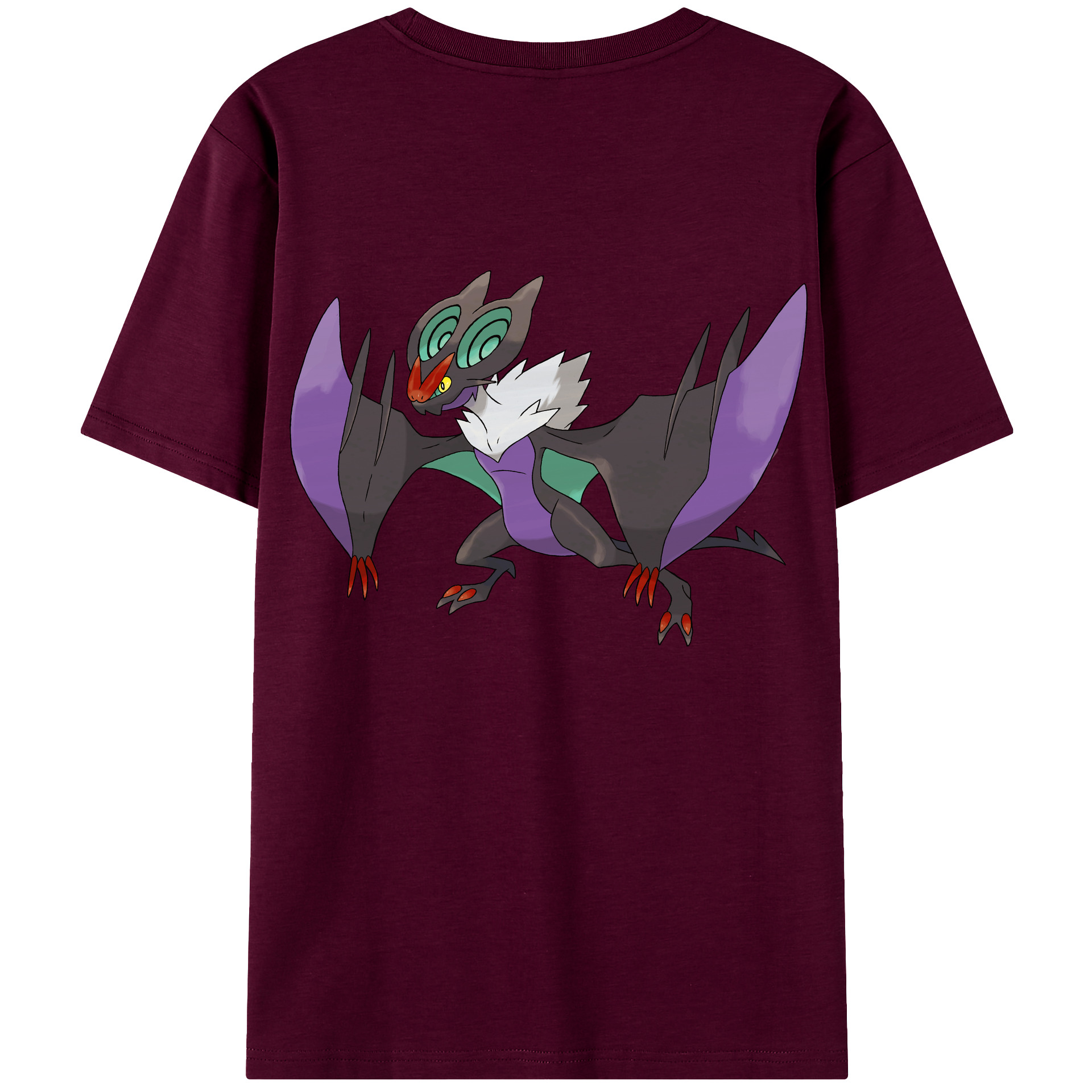 （画像用） ポケットモンスター Pokémon レディース半袖Tシャツ(バックプリント)